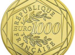 Ebay: Goldmünze mit Nennwert 1000 Euro für 1000 Euro frei Haus