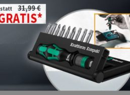 Gratis: Bitset Wera Kraftform bei Völkner ab 69 Euro Warenwert geschenkt