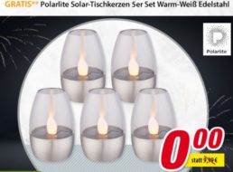 Gratis: Solar-Tischkerzen-Set bei Völkner ab 40 Euro Warenwert geschenkt