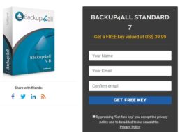 Gratis: “Backup4All” Standard im Wert von 48 Dollar zum Nulltarif