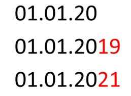 Warnung: Jahreszahl 2020 in Verträgen unbedingt vierstellig ausschreiben