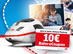 Gratis: Bahn-Gutscheine über 10 Euro in Duplo- und Hanuta-Packungen