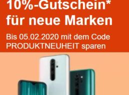 Ebay: 10 Prozent Rabatt auf “Produktneuheiten” für eine Woche