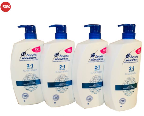 Dealclub: 4 x "Head and Shoulders" mit 0,9 Litern für 25,90 Euro frei Haus