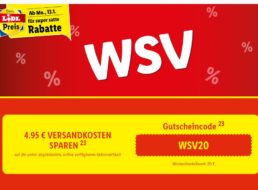 Lidl: WSV mit Gratis-Versand ab 20 Euro Warenwert