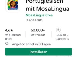 Gratis: App “MosaLingua Premium” für 0 statt 5,49 Euro