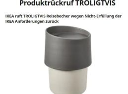 Chemie-Alarm: Ikea ruft Trinkbecher Troligtvis zurück