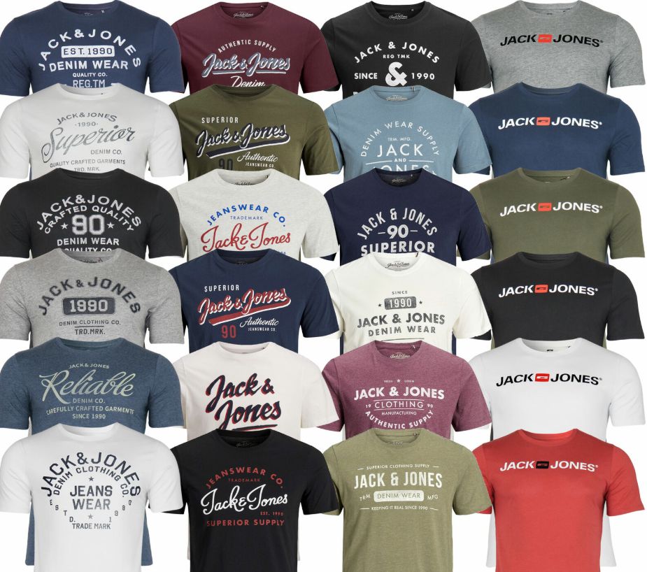 Jack & Jones: T-Shirts für 9,99 Euro frei Haus via Ebay