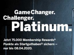 Knaller: American Express Platinum jetzt mit 75.000 Membership-Rewards