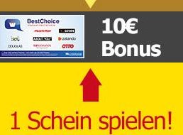 Lotto24: Bonus von 10 Euro bei Spieleinsatz ab 1,60 Euro