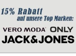 Jeans Direct: Rabatt von 15 Prozent auf “Jack & Jones” und andere