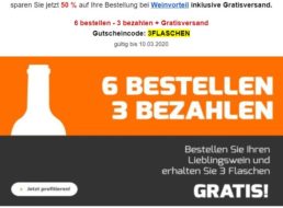 Weinvorteil: Sechserpaket goldprämierter Rotwein für unter 24 Euro frei Haus