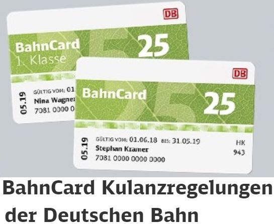 Gratis: Bahn-Gutschein über 10 - 50 Euro für BahnCard-Kunden