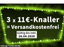 Völkner: Aktionsartikel für pauschal 11 Euro, Gratis-Versand ab 3 Produkten