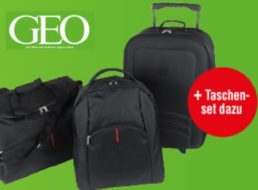 Geo: Drei Ausgaben inklusive Reisetaschenset für 17,90 Euro frei Haus