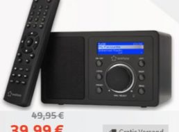 Völkner: Internetradio mit Bluetooth und DLNA für 39,99 Euro frei Haus