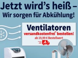 Völkner: Gratis-Versand auf Ventilatoren ab 19,99 Euro