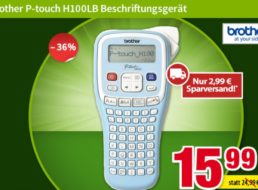 Völkner: Beschriftungsgerät Brother P-touch H100LB für 18,58 Euro
