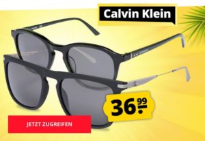 Calvin Klein: Sonnenbrillen bei Sportspar für 36,99 Euro