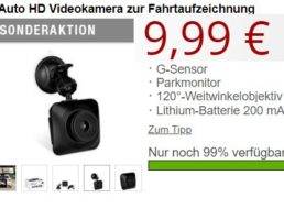 Druckerzubehoer: HD-Autokamera für 9,99 Euro plus Versand