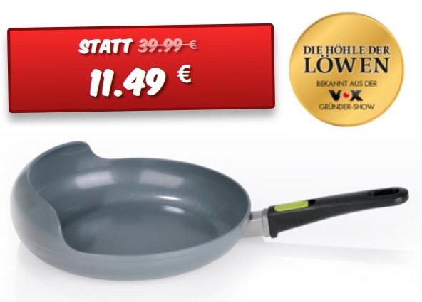 Easy Pan: Schwenkpfanne beim Dealclub zu Bestpreisen ab 7,49 Euro