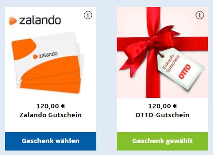 Gratis: Otto-Gutschein über 120 Euro zur TV-Zeitschrift für 116,90 Euro