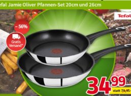 Völkner: Zweierset Tefal-Pfannen “Jamie Oliver” zum Bestpreis von 34,99 Euro