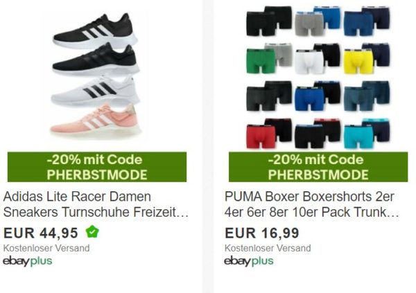 Puma: Boxershorts im Multipack mit 20 Prozent Extra-Rabatt