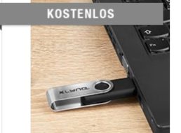 Gratis: USB-Stick mit 32 GByte ab 19,99 Euro Warenwert