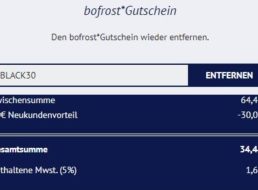 Bofrost: 17 Tiefkühlprodukte ohne Geschmacksverstärker für 34 Euro frei Haus