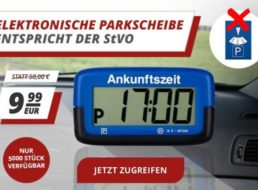 Druckerzubehoer.de: Elektronische Parkuhr für 9,99 Euro plus Versand