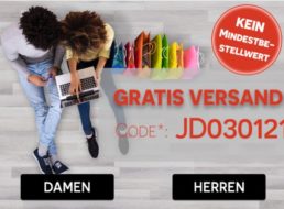 Jeans Direct: Gratis-Versand ohne Mindestbestellwert bis Mittwoch abend