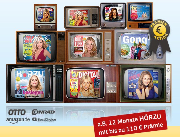 TV Movie: Jahresabo für 60 Euro mit Otto-Gutschein über 60 Euro