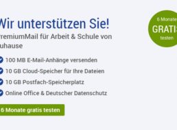 Gratis: GMX Topmail mit Frei-Faxen 6 Monate zum Nulltarif