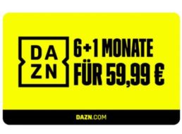 Lidl: 7 Monate DAZN für 59,99 Euro