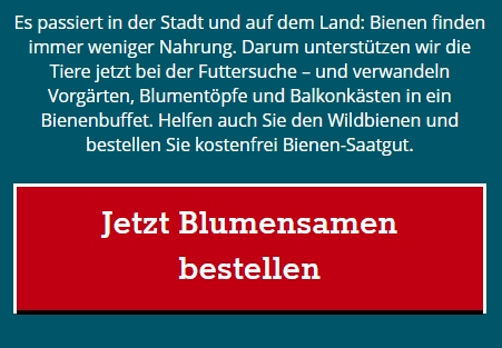 Gratis: Blumensamen zum Nulltarif frei Haus