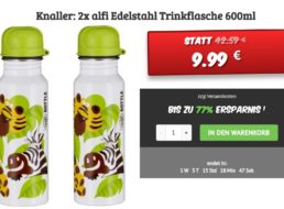 Dealclub: Doppelpack Alfi-Trinkflasche für 9,99 Euro frei Haus