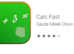 Gratis: App “Calc Fast” via Google Play zum Nulltarif