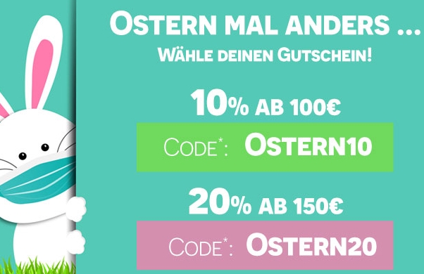 Jeans Direct: Rabatt von 10-20 Prozent bis Ostermontag