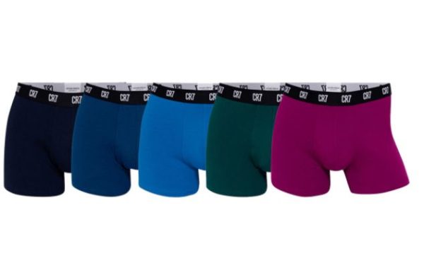Ebay: Fünferpack Boxershorts von CR7 für 23,95 Euro