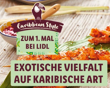 Lidl: Karibik-Spezial mit Gewürzen, Käse und mehr