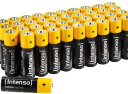 Ebay: 40er-Pack Mignon-Batterien von Intenso für 8,99 Euro frei Haus