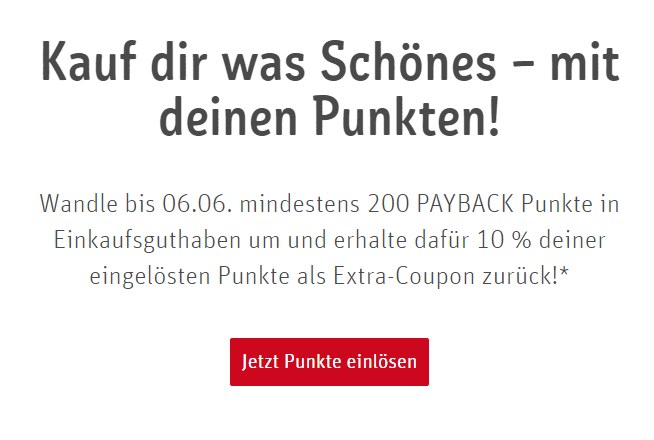 Rewe: Bis zu 500 Payback-Punkte geschenkt bei Einlösung