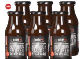 Dealclub: Sechserset “Weber Bourbon Smoked Steaksauce” für 7,77 Euro frei Haus