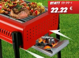 Dealclub: Holzkohlegrill für 22,22 Euro frei Haus