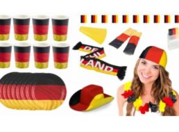 Ebay: Deutschland-Fanset mit Cowboyhut und Tatoos für 12,99 Euro