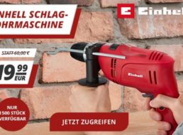 Druckerzubehoer.de: Einhell-Schlagbohrer für 19,99 Euro