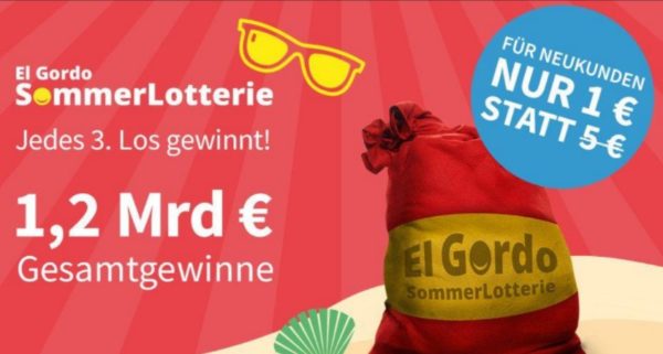 El Gordo: Lose ab ein Euro, jedes Dritte Los gewinnt