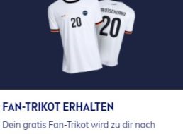 Gratis: Fantrikot zur Fußball-EM 2021 via Nivea