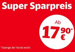 Bahn: Super Sparpreis von 17,90 Euro für wenige Tage buchbar